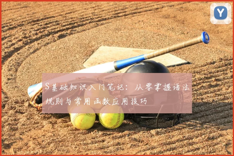 S基础知识入门笔记：从零掌握语法规则与常用函数应用技巧